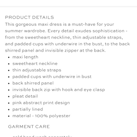 Petal & Pup Red and Black Pleated Maxi Dress - Picture 6 of 7